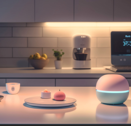 Modern Smart Home Gadget Set